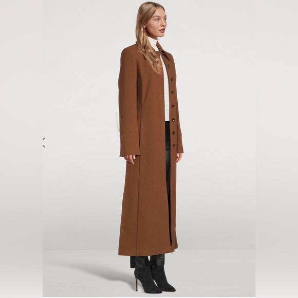 VICTORIA BECKHAM Teddy Wool-Blend Coat - Picture 7 of 16